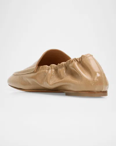 Odissi Juno Leather Loafers In Neutral