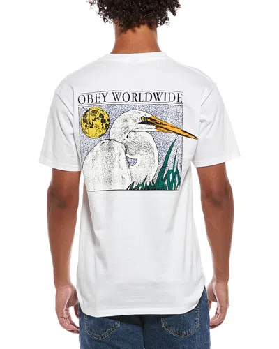 Obey T-shirt In White