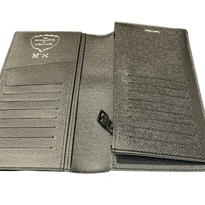 Pre-owned Louis Vuitton Monogram Eclipse Black Monogram Eclipse Long Wallet (bi-fold) ()