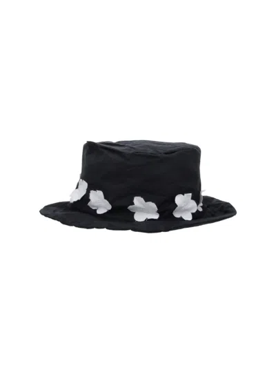 Scha Cotton Hat In Black