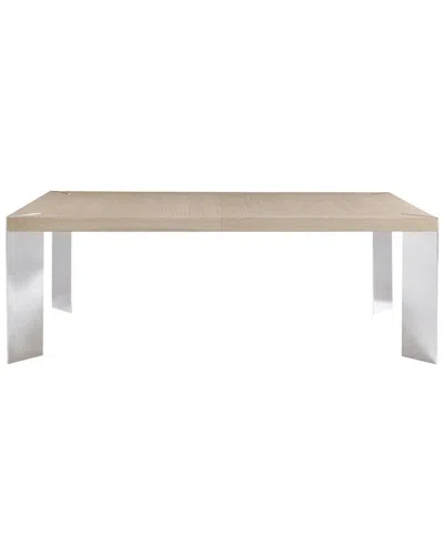 Bernhardt Modulum Rectangular Dining Table In Brown