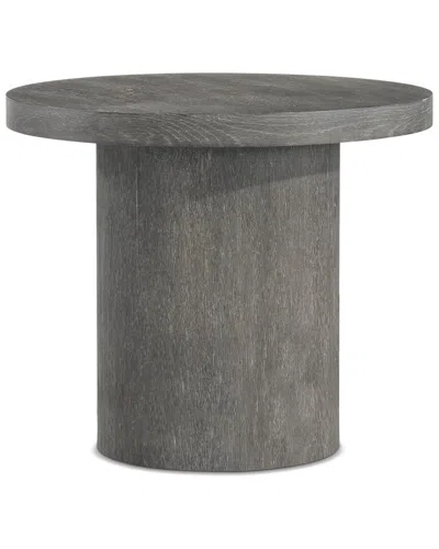 Bernhardt Tribeca Round Side Table In Black