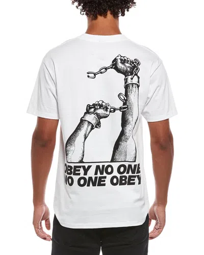 Obey T-shirt In White