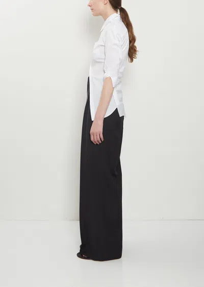 Junya Watanabe Technical Wool Pleated Pant In Multi