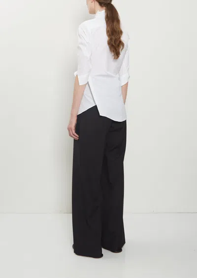 Junya Watanabe Technical Wool Pleated Pant In Multi