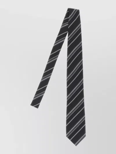 Tom Ford Mens Tie Diagonal Stripe Pattern Design In Multi