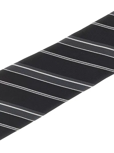 Tom Ford Mens Tie Diagonal Stripe Pattern Design In Multi