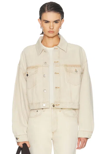 Agolde Palmer Jacket In Neutral