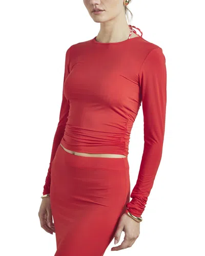 Splendid Sunsoft Tee In Red