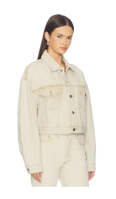 Agolde Palmer Jacket In Neutral
