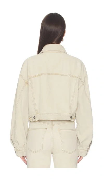 Agolde Palmer Jacket In Neutral