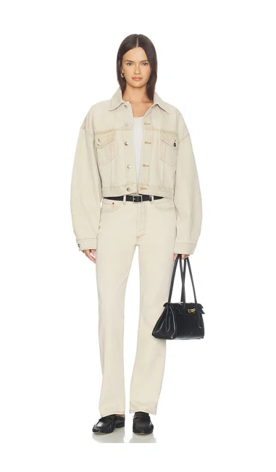 Agolde Palmer Jacket In Neutral