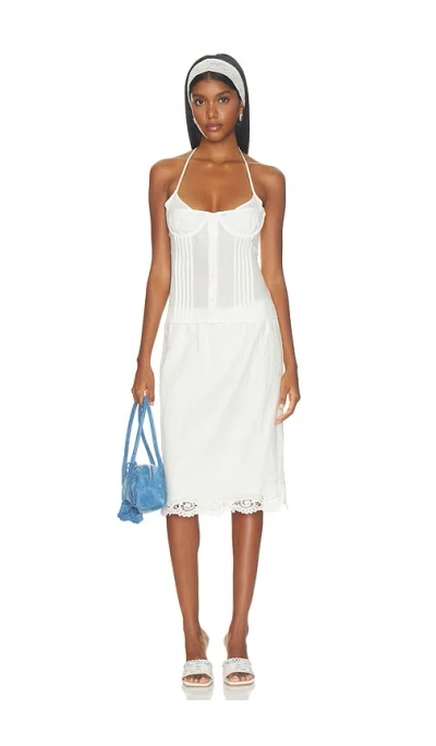 Miaou Cassandra  トップ In White