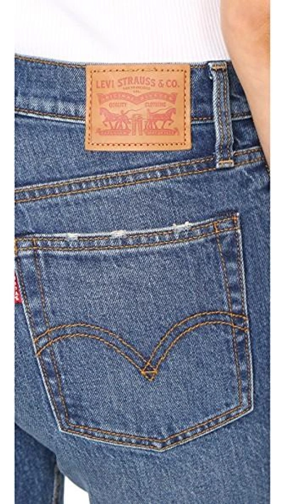 Shop Levi's Wedgie Straight Jeans In Lasting Impression