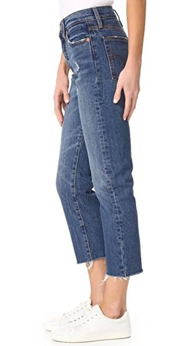 Shop Levi's Wedgie Straight Jeans In Lasting Impression