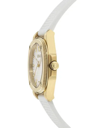 Versace Greca Pulse 38mm Watch In Metallic