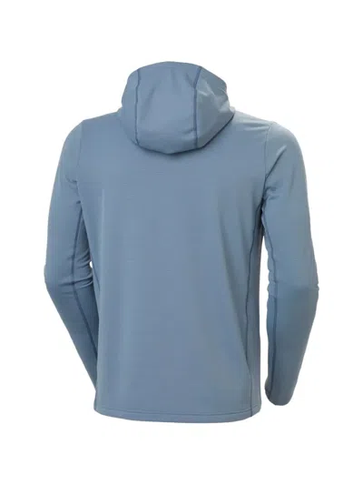 Helly Hansen 로고 디테일 후드 집업 In Blue
