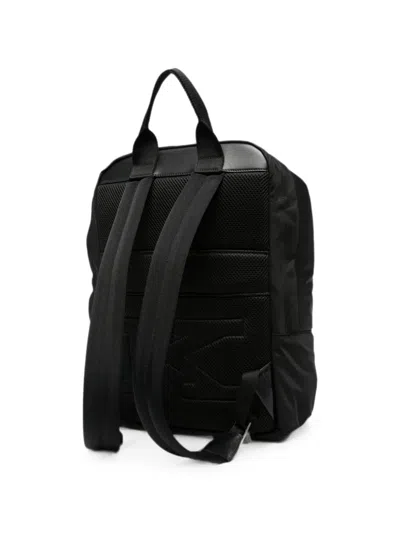 Kiton Quilted Backpack In Black