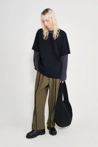 Stutterheim Bash Zip Trousers In Green