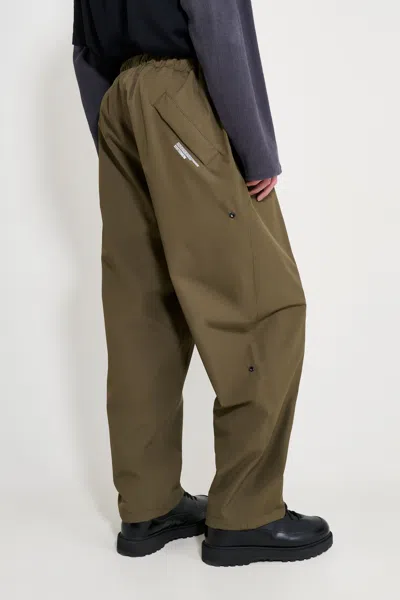 Stutterheim Bash Zip Trousers In Green