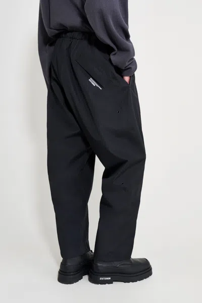 Stutterheim Bash Zip Trousers In Black
