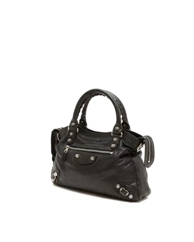 Balenciaga First Bag In Black