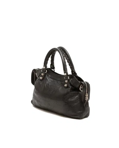 Balenciaga First Bag In Black
