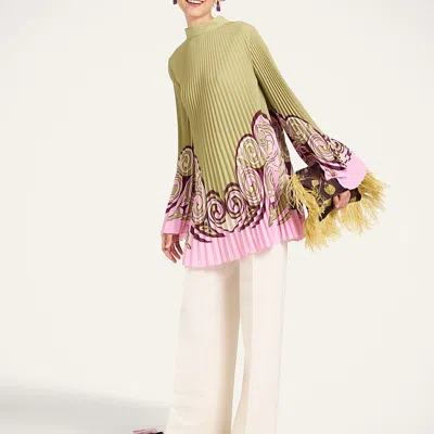 La Doublej Twirling Tunic Placee In Multi