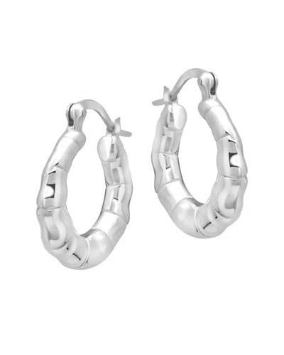 Maxcolor Silver Dangle Earrings In Pink