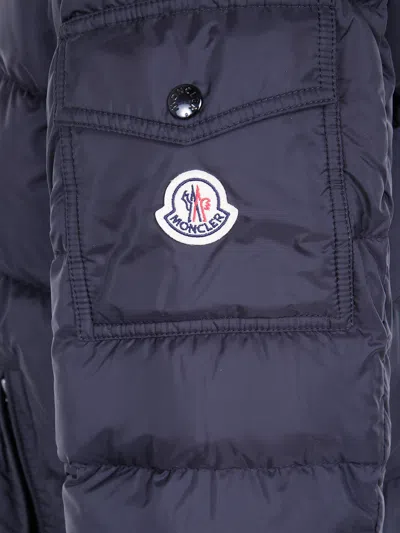 Moncler Jacket Main Feature "mayaf" In Blue