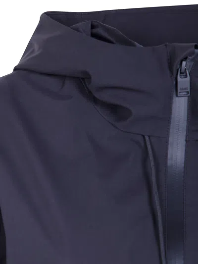 Rains Jacket Hardshell String "suva" In Blue