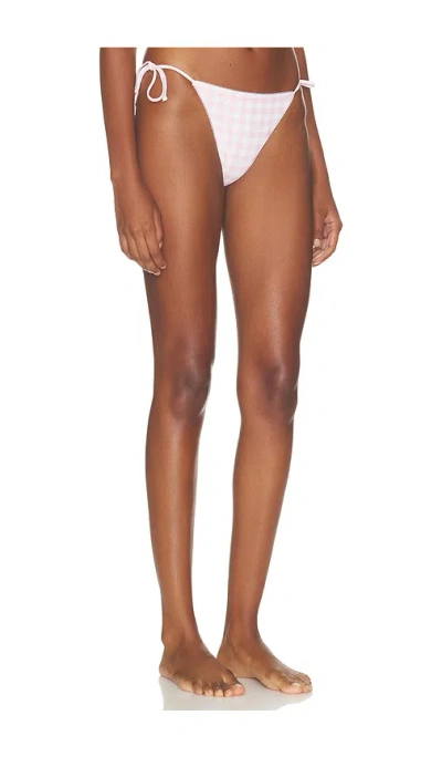 Weworewhat Tie Bikini Bottom In Multi