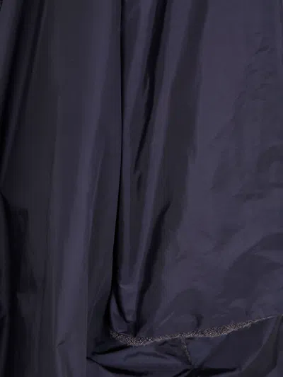 Daniela Gregis Reversible Cashmere Coat In Blue