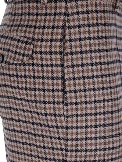 Seventy Houndstooth-pattern Tailored Trousers In Multi