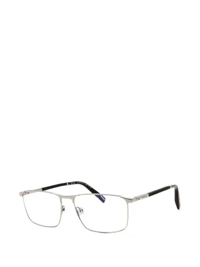 Chopard Rectangle-frame Glasses In Silver