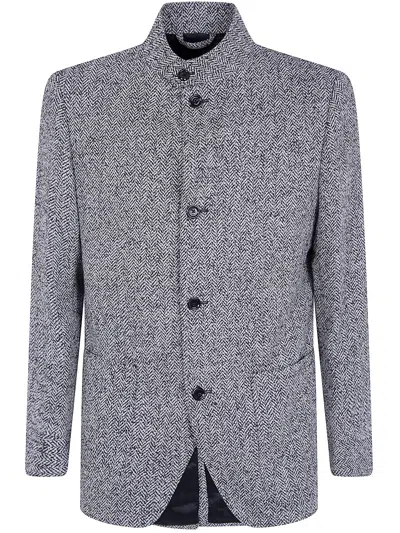 Lardini Feeling Man Jacket In Gray