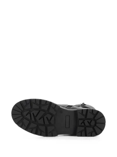 Dkny Buckle-strap Ankle Boots In Multi