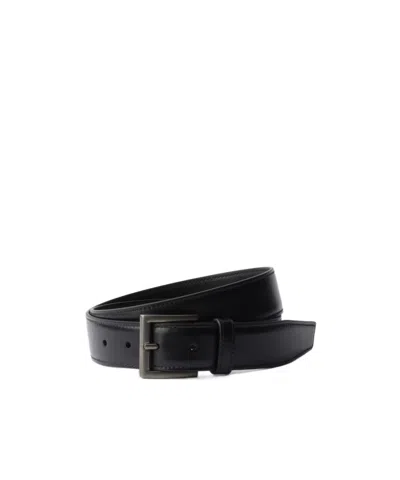 Prada Leather Belt In Black