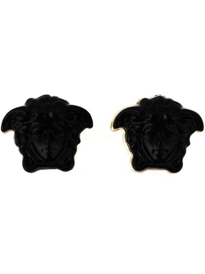 Versace Medusa Earrings - Metallic