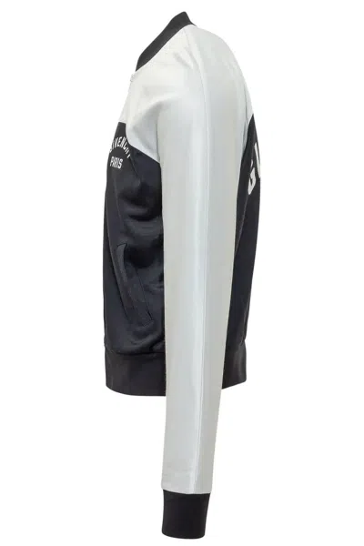 Givenchy Two-toned Zipped Track Jacket In White