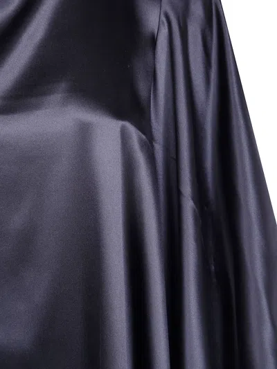 Phoebe Philo "drape" Top In Blue