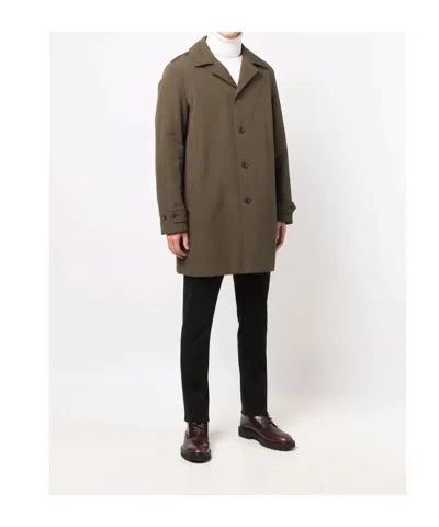 Aspesi Single-breasted Long-sleeve Jacket In Multi