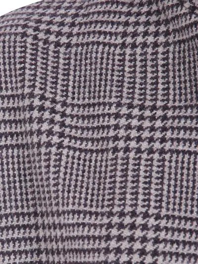 Daniela Gregis Prince Of Wales Check-pattern Oversized Jacket In Multi