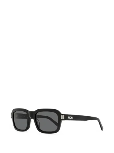 Mcm Mw0030 Rectangular-frame Sunglasses In Black