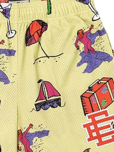Eric Emanuel Ee Basic Mesh Shorts In Yellow