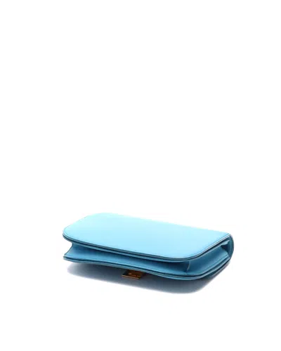 Celine Céline Medium Classic Box Bag In Blue