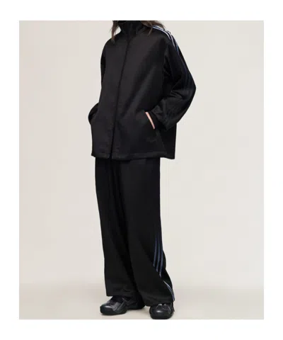 Y-3 Technical Fabric Sweatshirt With Iconic Side Stripes In Multi
