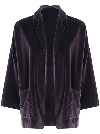 Daniela Gregis Jacket Washed "gladiolo" In Purple