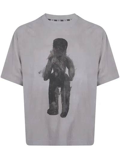 Ziggy Chen T-shirt Men Color Grey In Multi