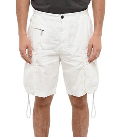 Dsquared2 White Cargo Shorts In White